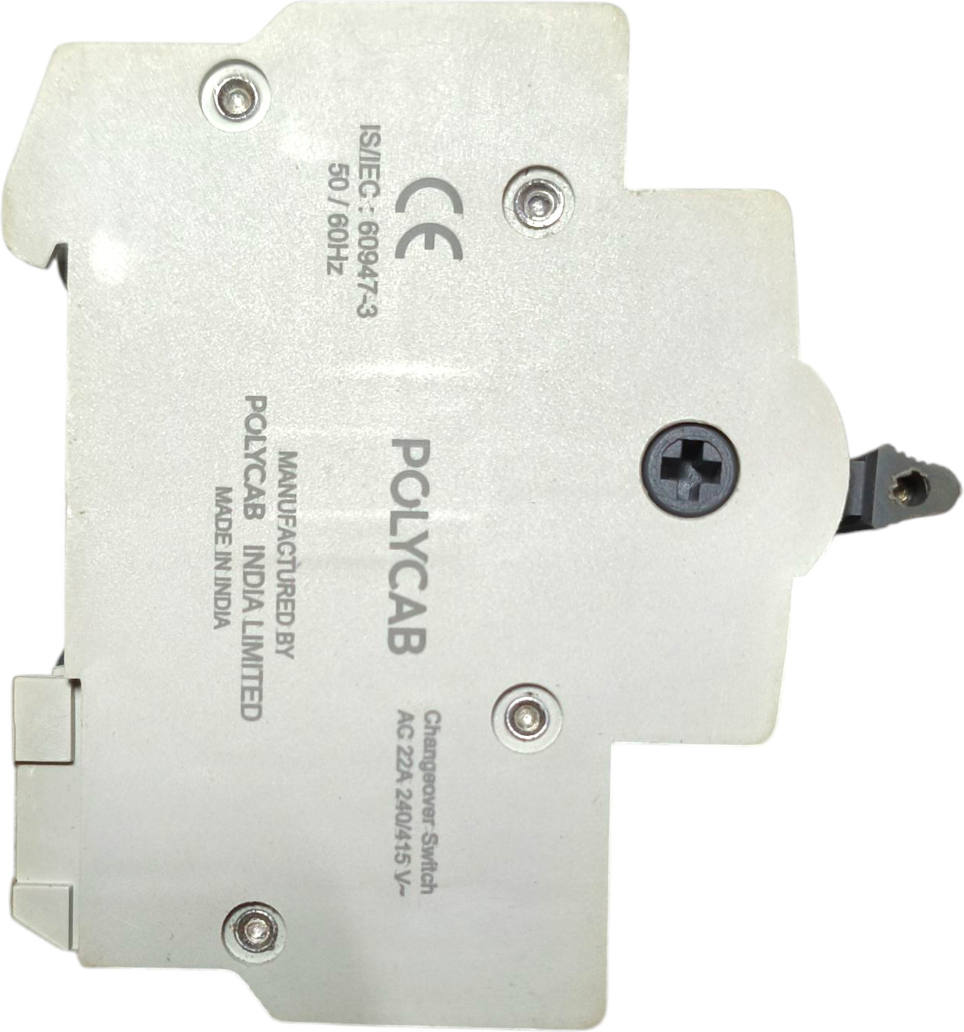 Image of Polycab 40A DP CHANGEOVER GMC102P002 MCB