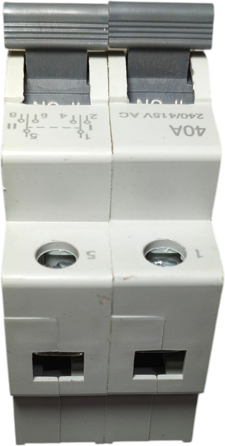 Image of Polycab 40A DP CHANGEOVER GMC102P002 MCB