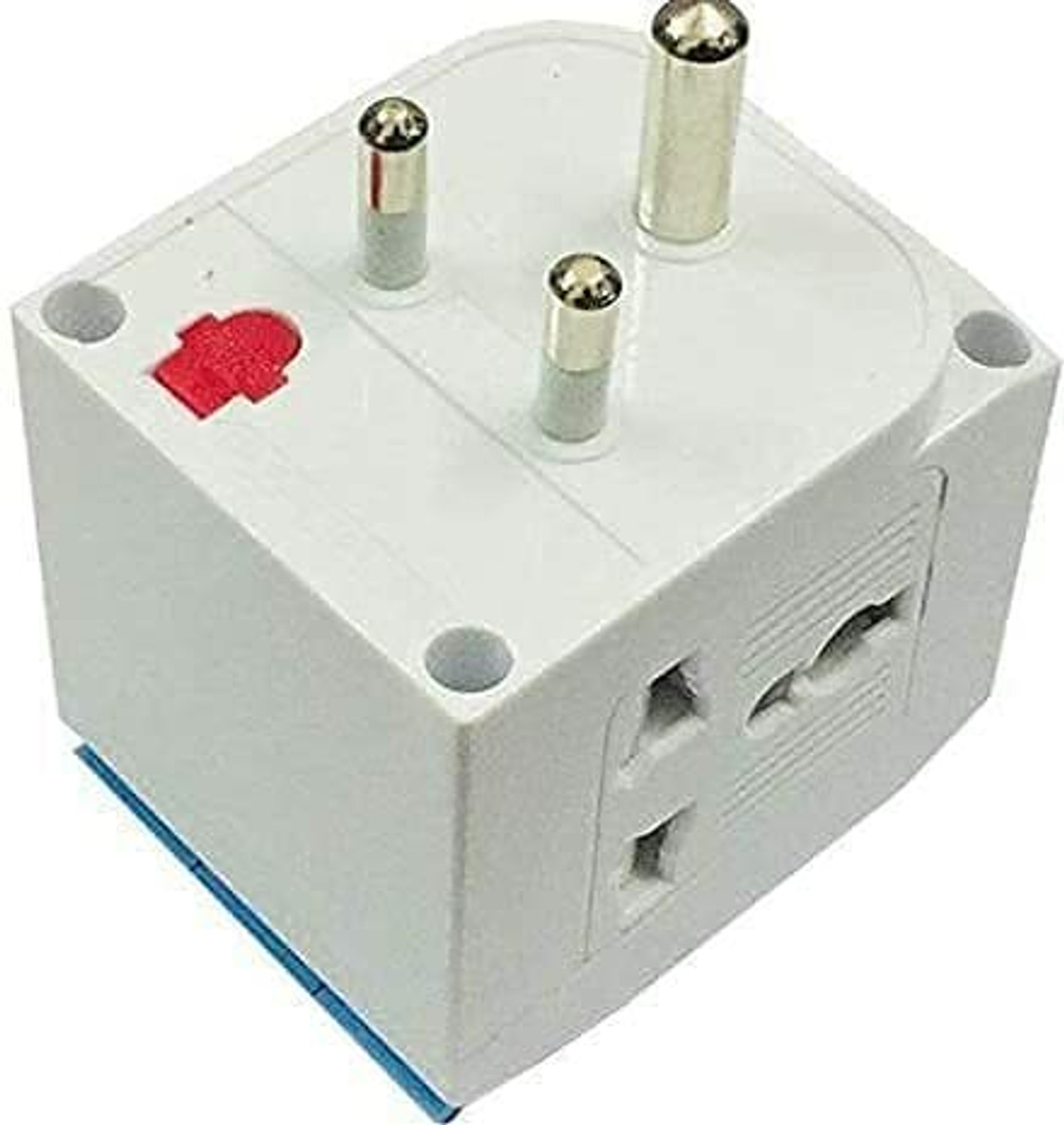 Image of BIYALI 3 Pin 3 Way Universal Multiplug Adaptor with Individual Switch Safety Shutter 10 A Three Pin Socket