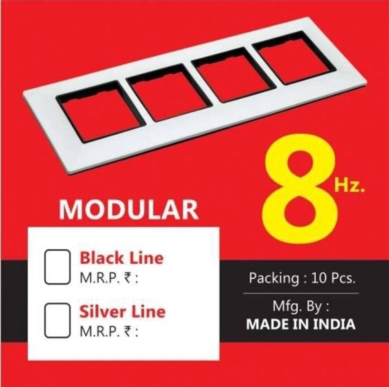 BRYTEX 8 Modular plate 32 A Single Pin Socket