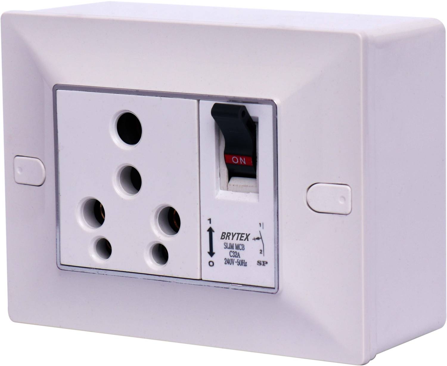 BRYTEX 207 MCB 32A 32 A Five Pin Socket