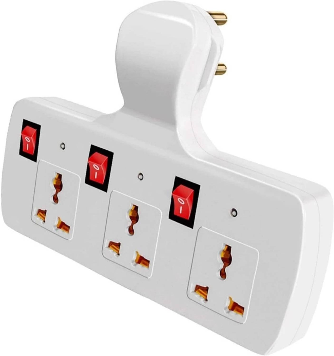 Buyer Choice Multi Plug Socket 2 Sockets 2 Pin & 2 Sockets 3 Pin Cordless Extension Board 3 Socket Extension Boards