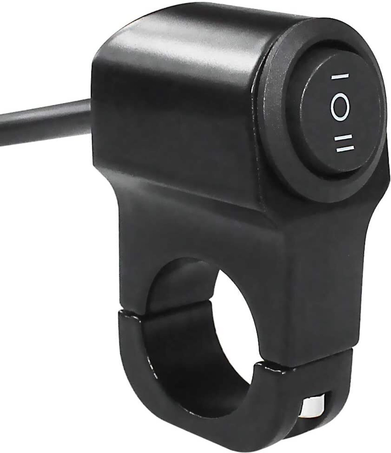 Image of TRP Traders 12V Motorcycle Handlebar UP and Down Button CNC Bike Switch for Fog Light Horn 10 A Two Way Electrical Switch