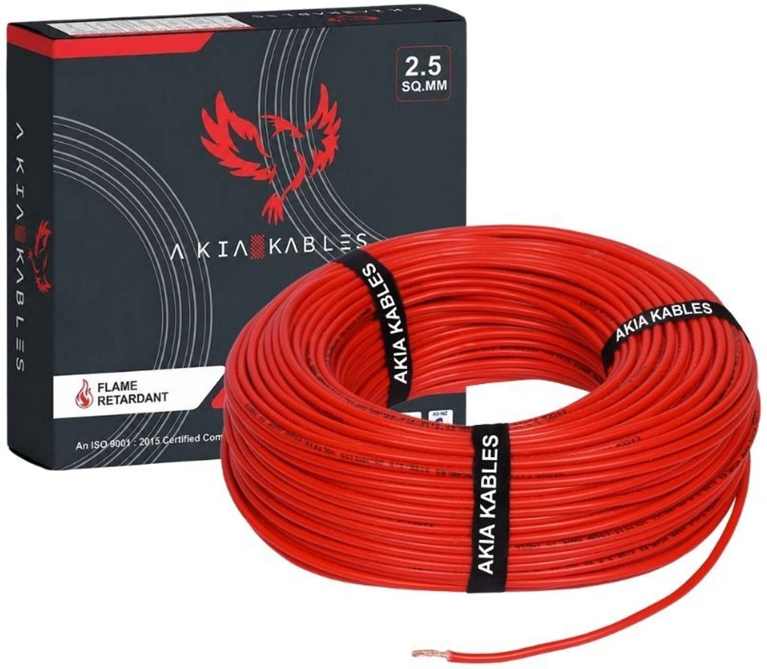 AKIA 2.5 Sqmm 45m Single Core Copper Wire - Image 1
