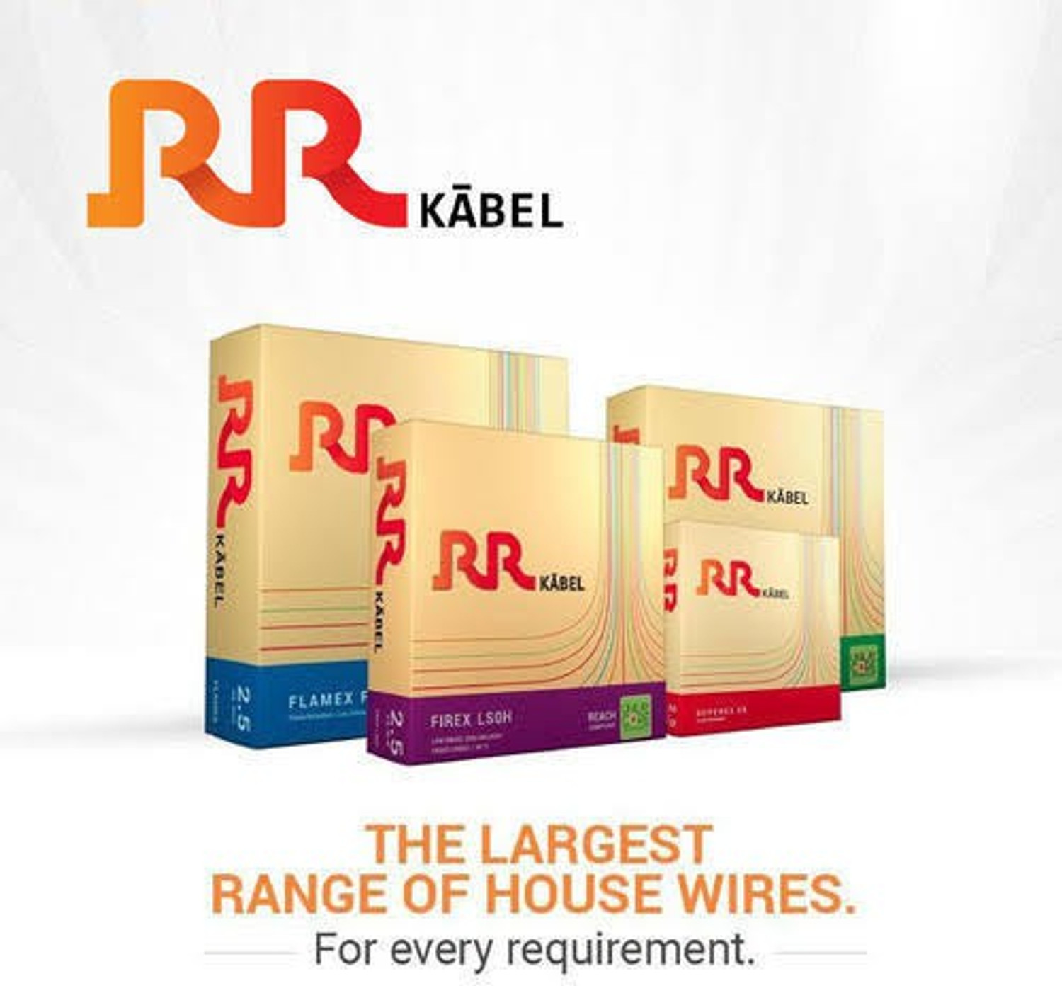 Image of RR KABEL FR PVC 1 sq /mm Red 90 m Wire