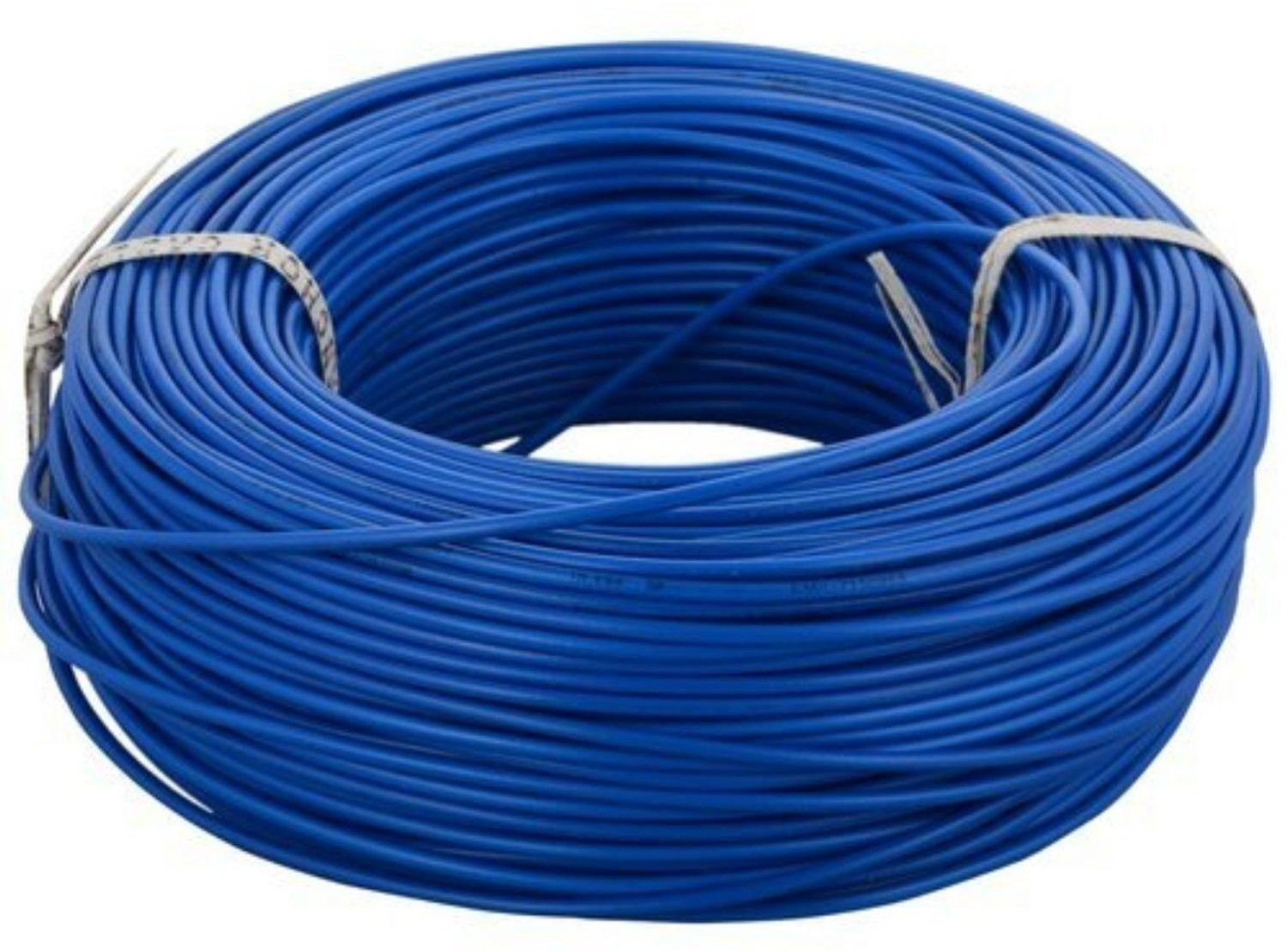 Image of GrahLogy 2.5mm copper wire Unheated, PVC Insulated, Single Core Flexible, FIA Approved 2.5 sq /mm Blue 90 m Wire