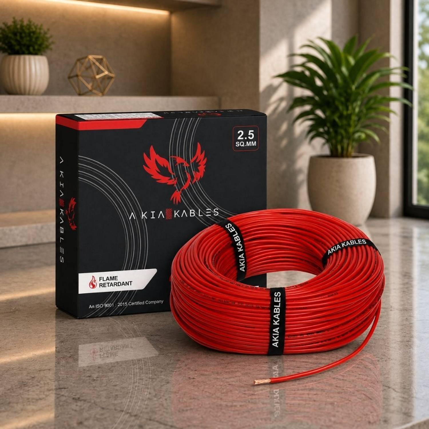 AKIA 2.5 Sqmm 45m Single Core Copper Wire - Image 2
