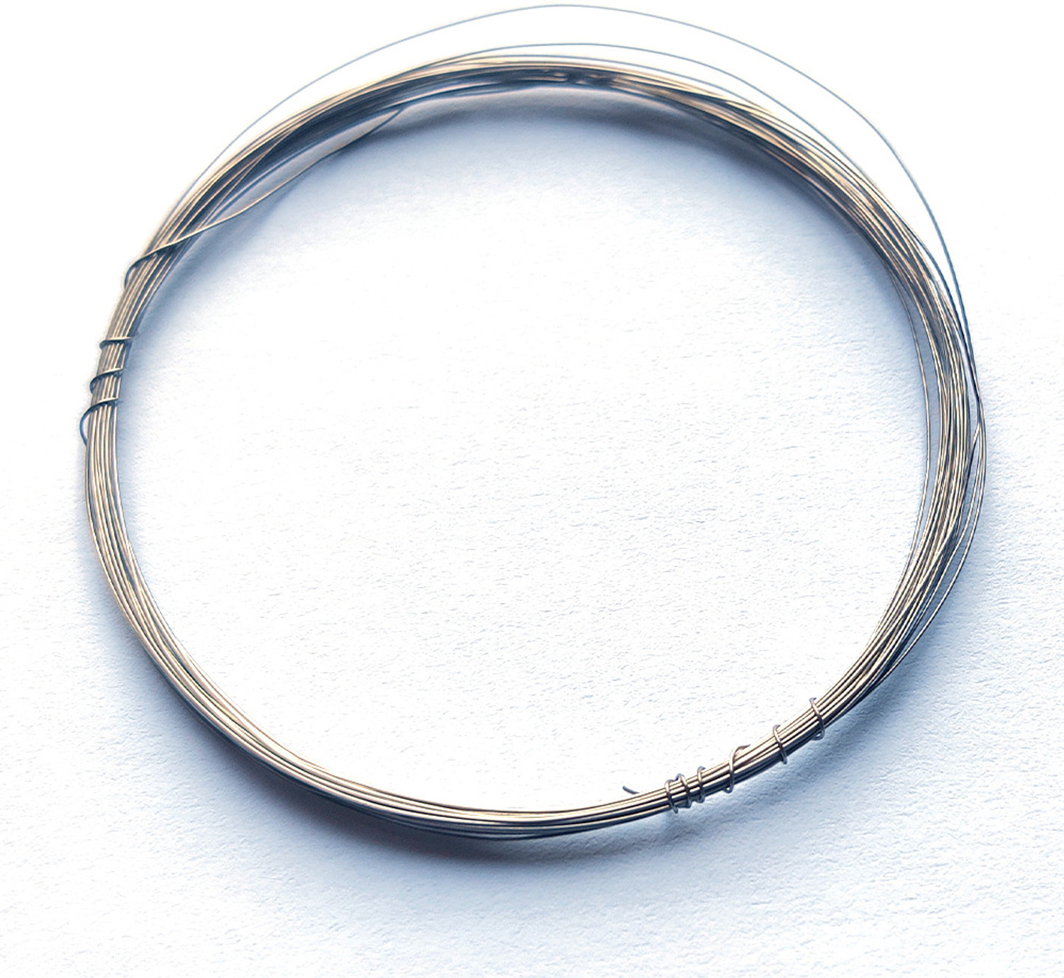 Image of GEARHOOK 32 Gauge Nichrome Heat Resistance Wire 0.274mm Diameter 0.25 sq /mm Silver 5 m Wire