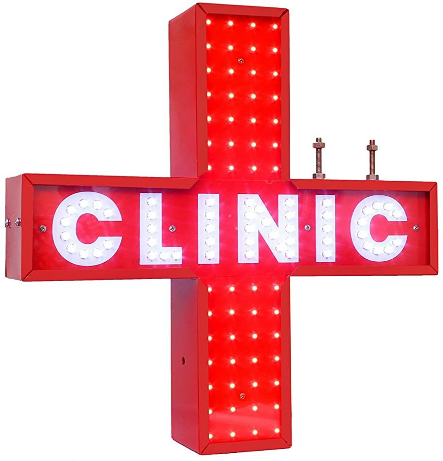 Image of Jagannath arts PIXEL LED SIGN BOARD FOR CLINIC FLASHING-18 X 18STORELED LED Display
