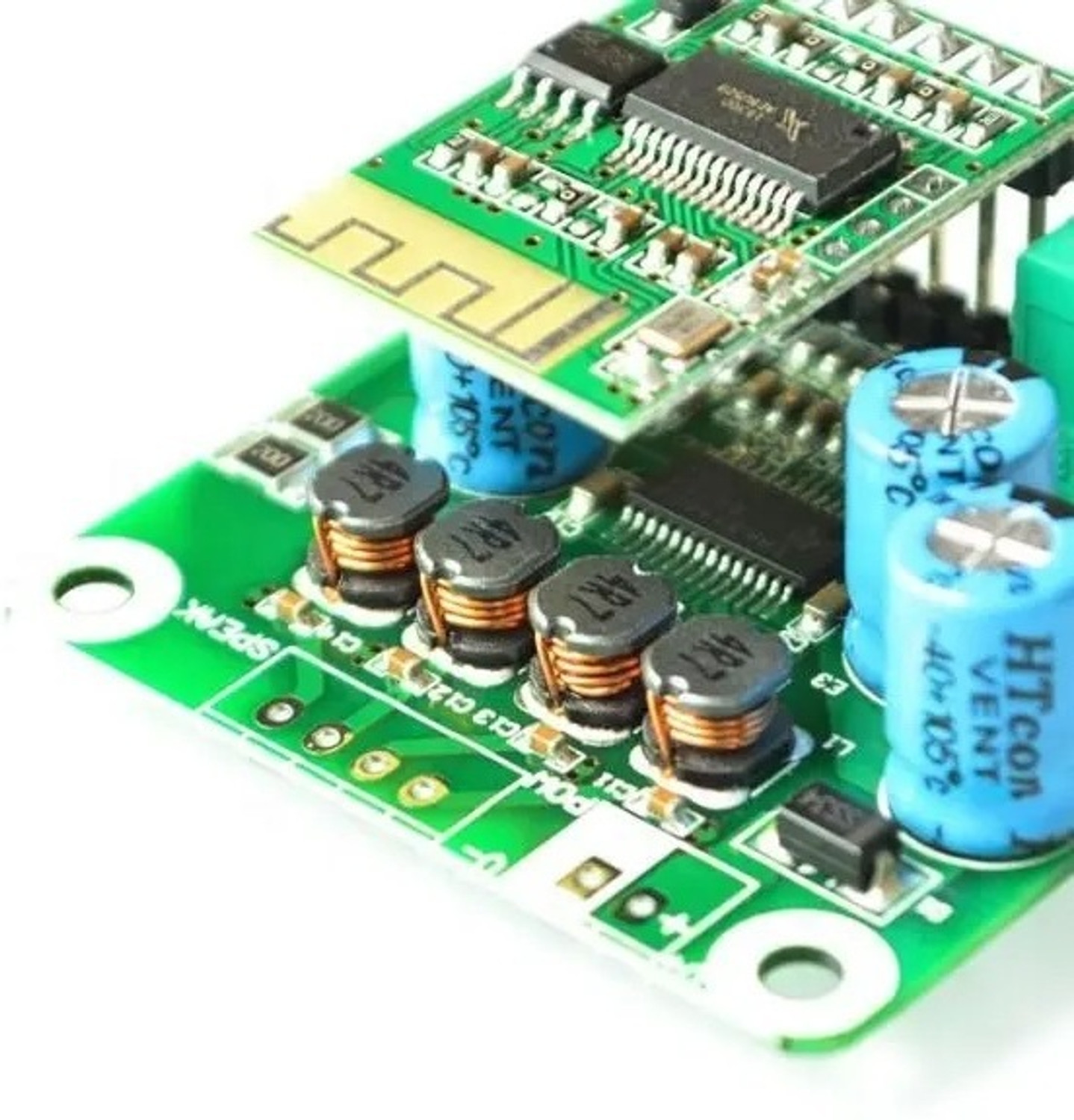Image of SG Flash SG TPA3110 15Wx2 Digital Amplifier Board Audio Stereo Bluetooth 4.2 Output Electronic Components Electronic Hobby Kit