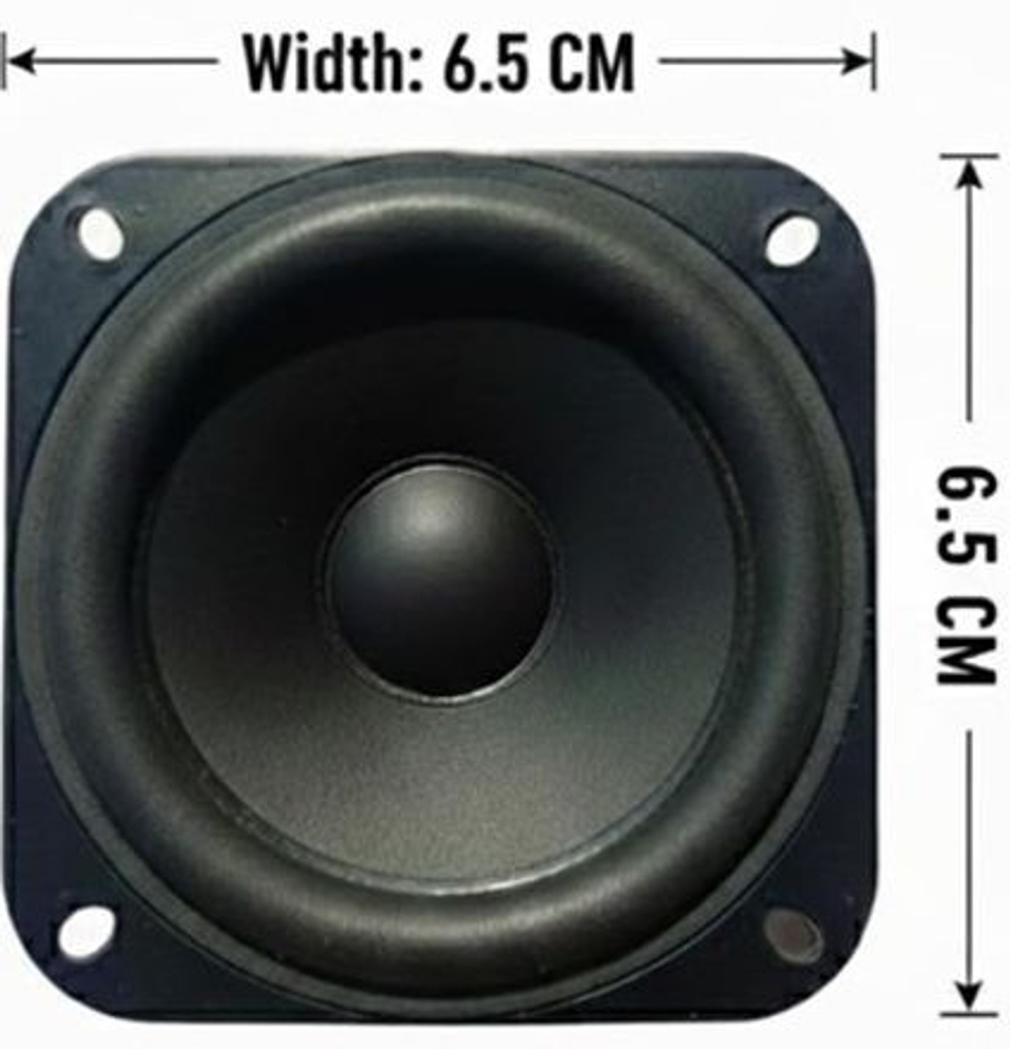 Image of SG Flash 2.5 Inch Sound System Speaker Woofer for Better Sound Electronic Components Electronic Hobby Kit
