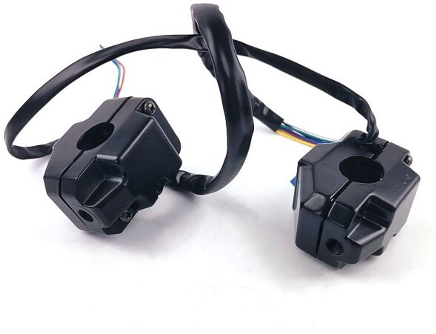 Image of sna Switch Assembly Horn Headlight Turn Signal Buttons Electric Bike Handle Controls Automotive Electronic Hobby Kit