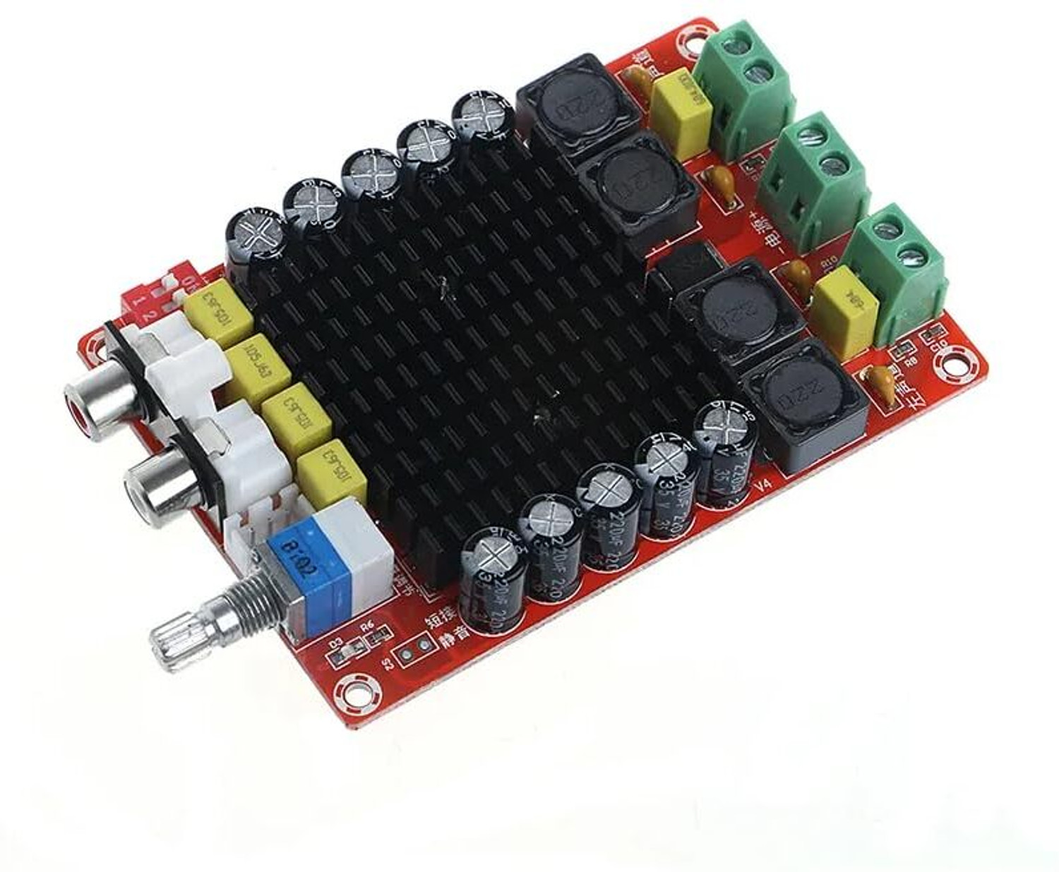 Image of EASTRA HIGH Digital Amplifier Board 2x 100w Amplifiers Amplificador Audio Power Supply Electronic Hobby Kit