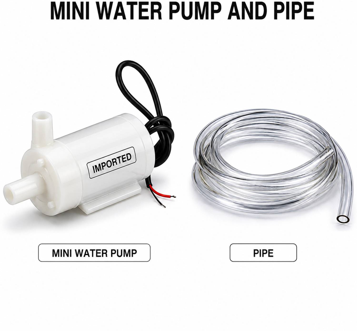 CircuitCraft Mini DC Double Nozzle Water Pump 3V-6V - Image 1