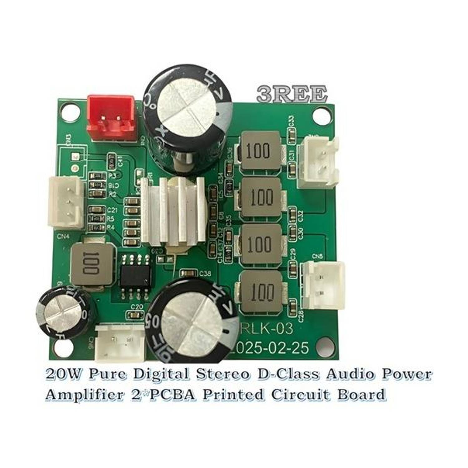 3REE PREMIUM Power 2 * 20W Power Amplifier board Electronic Components Electronic Hobby Kit