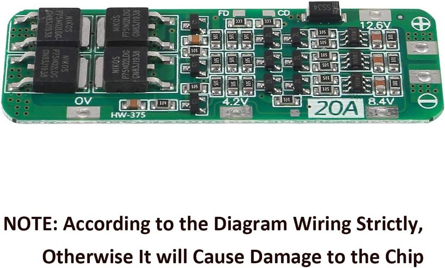 SG Flash 3S 20A 12.6V Lithium Battery Protection Board - Image 3