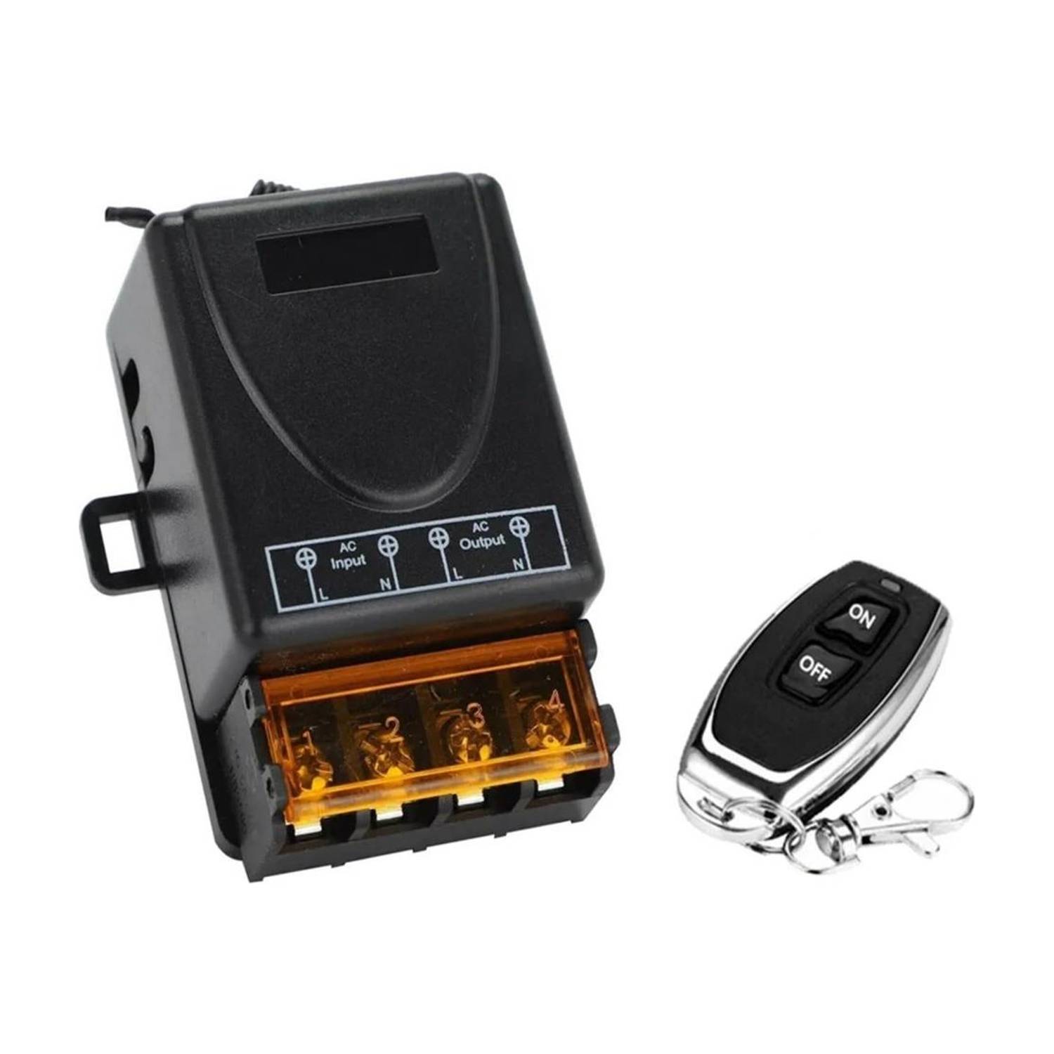 3REE 433 MhZ AC 85 -220V 1CH Wireless Remote Switch Relay Receiver Transmitte Micro Controller Board Electronic Hobby Kit