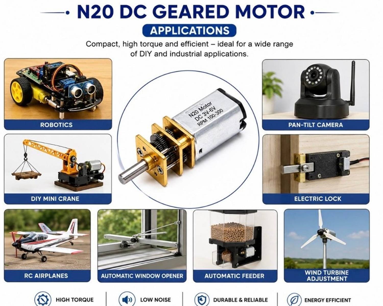 3REE N20 Motor (Pack of 4) - Image 3