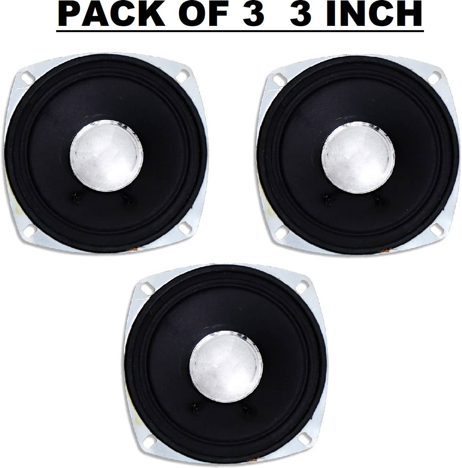 3REE pack of 3 10 Watt Speaker car speaker Home Audio Speaker Electronic Components Electronic Hobby Kit