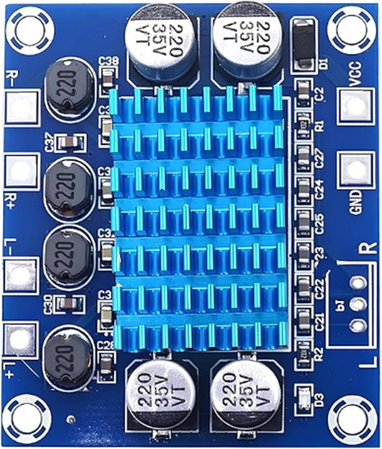 SixOhms TPA3110 30W+30W 2 Channel Stereo Amplifier - Image 4