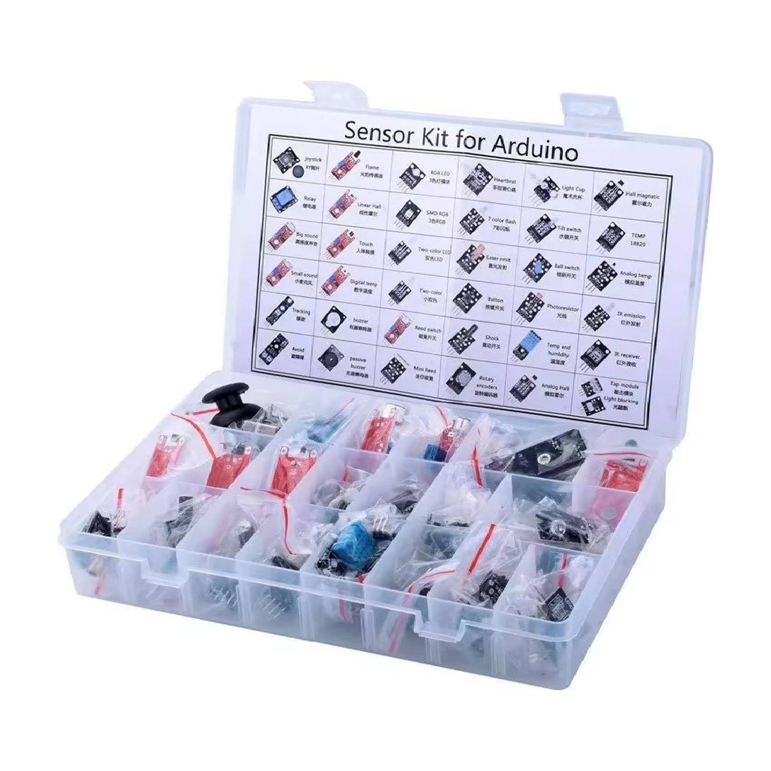 EASTRA 37 in 1 Sensor Kit for Arduino/Raspberry Pi/ESP8266 - Image 1