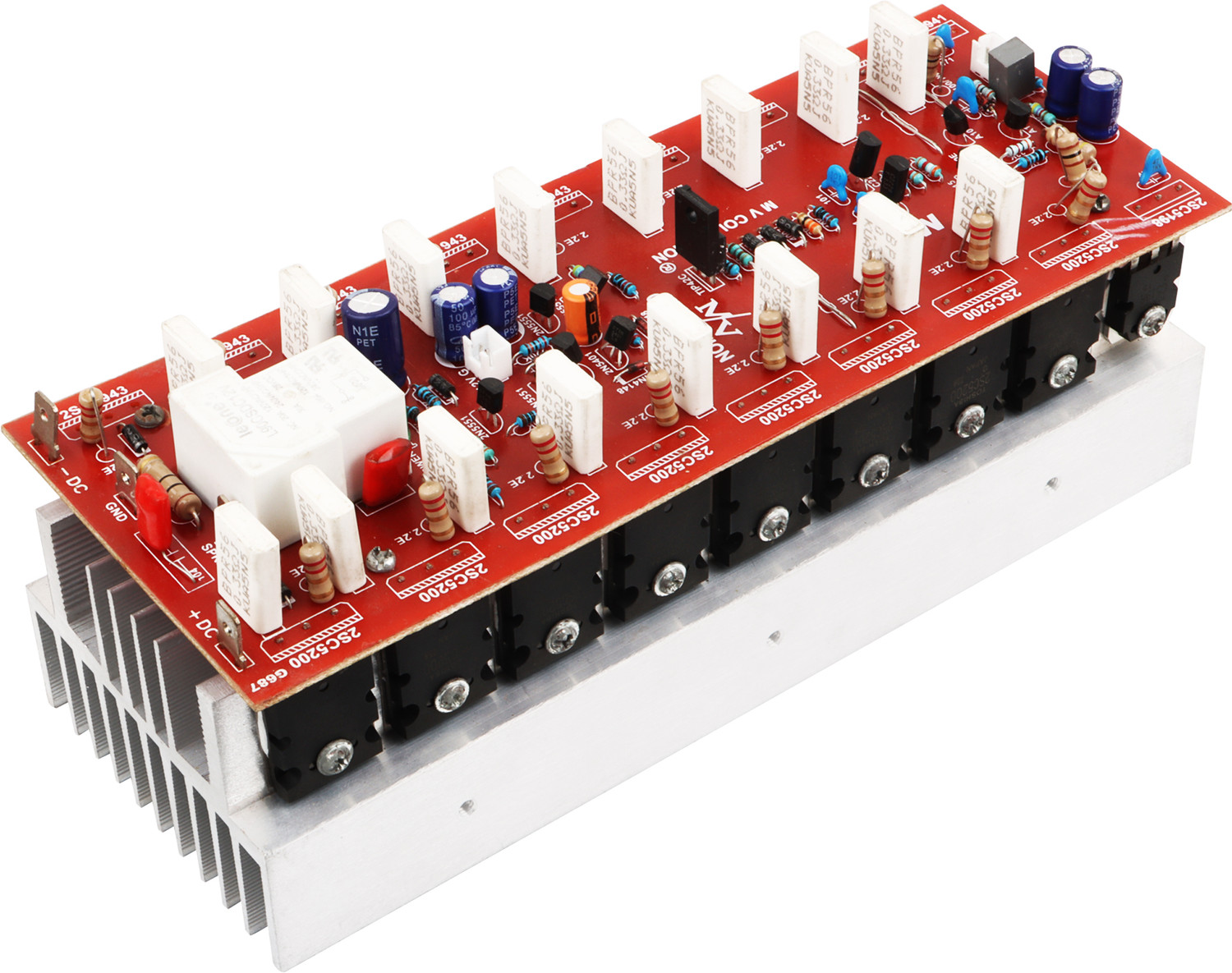 Image of M V COLLECTION 800 WATT MONO WITH SPEAKER PROTECTION 25C5200 PROFESSIONAL AMPLIFIER BOARD Electronic Components Electronic Hobby Kit