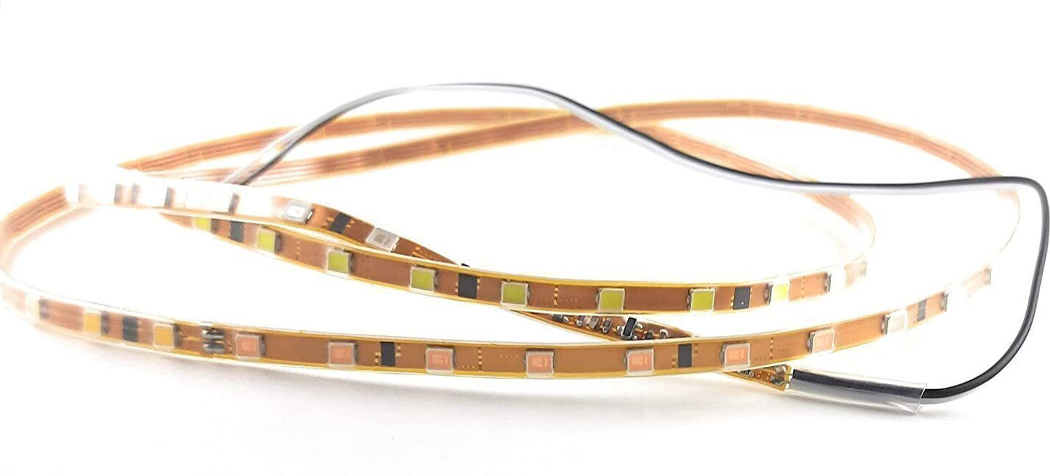 Image of Malati 1 Meter long 12 Volt DC RGB Led Strip, Auto Color Changing Flexible Water Proof Light Electronic Hobby Kit
