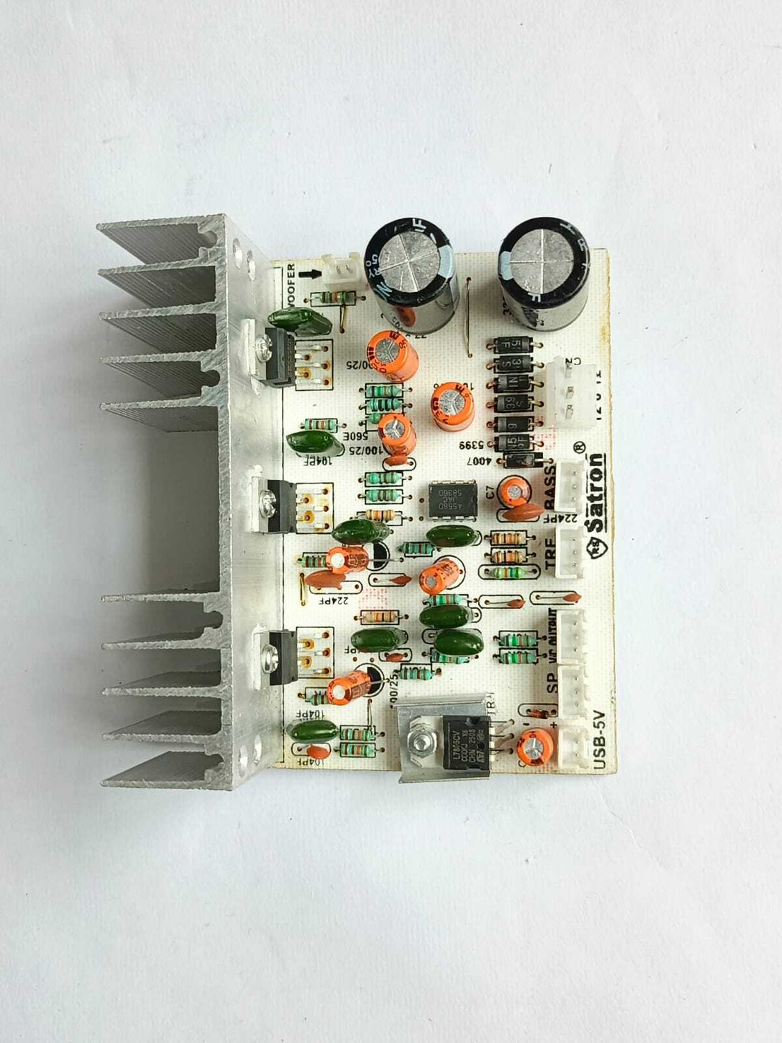 Image of RS SATRON 2050 home theater kit 2.1 Electronic Components Electronic Hobby Kit