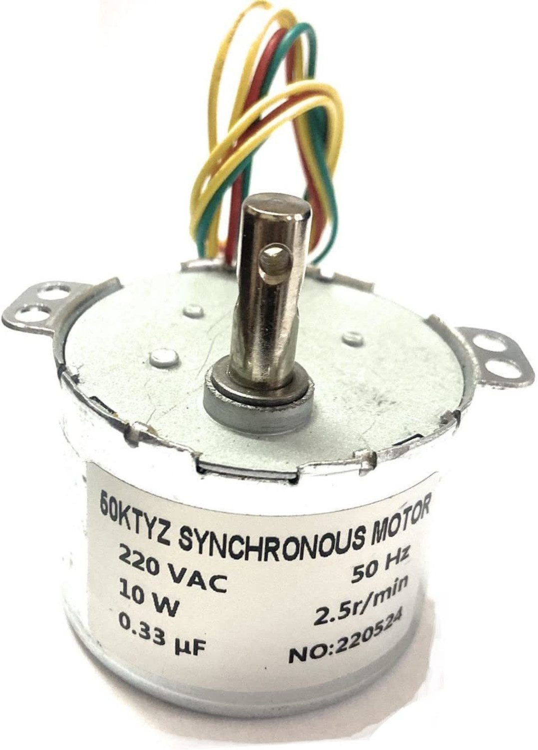 Image of InkOcean 50KTYZ 220V 2.5r /min 2.5 Turn per Minute 6w to 10Watt Magnetic Electric Electronic Components Electronic Hobby Kit