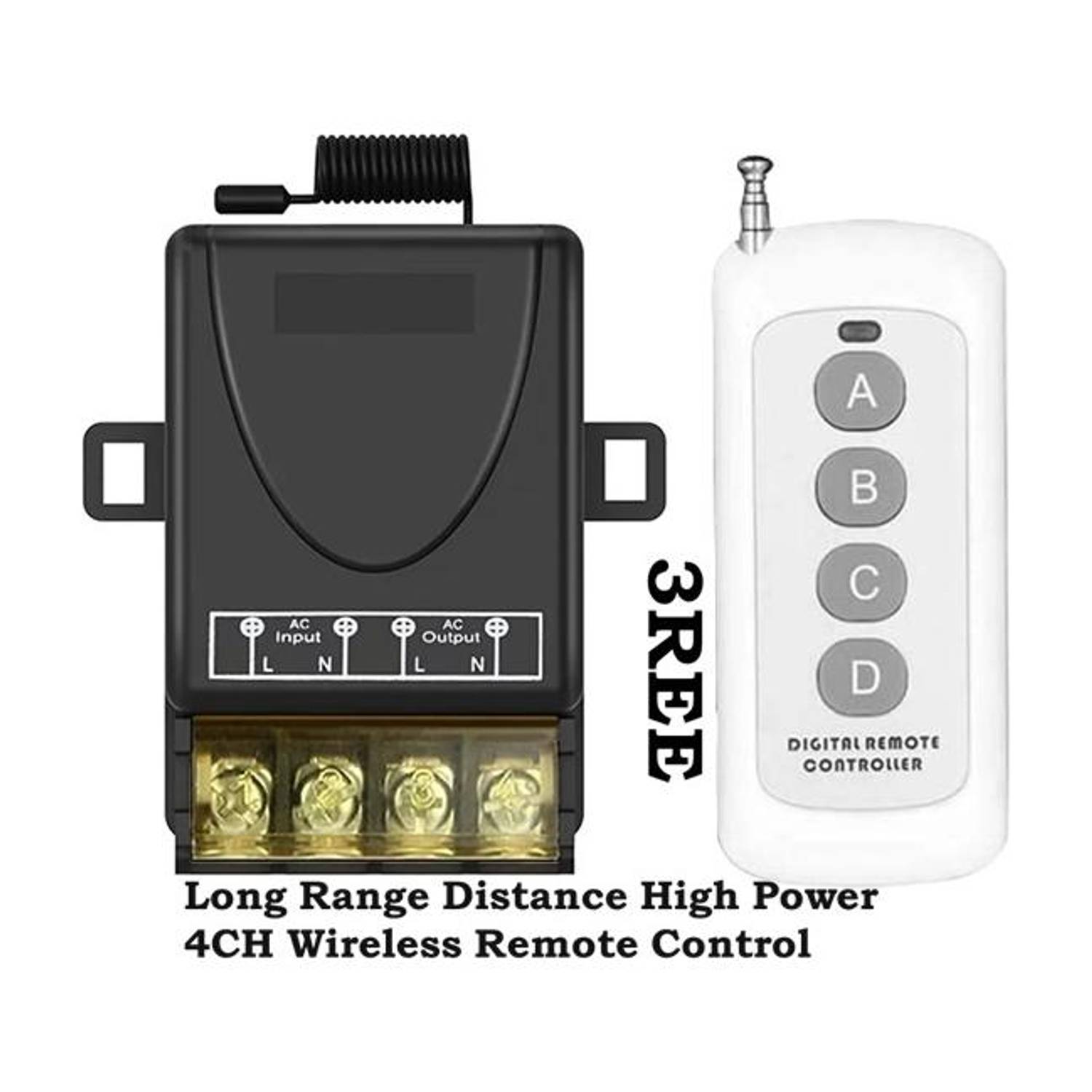 3REE Long Range Distance High Power 4CH Wireless Electronic Components Electronic Hobby Kit