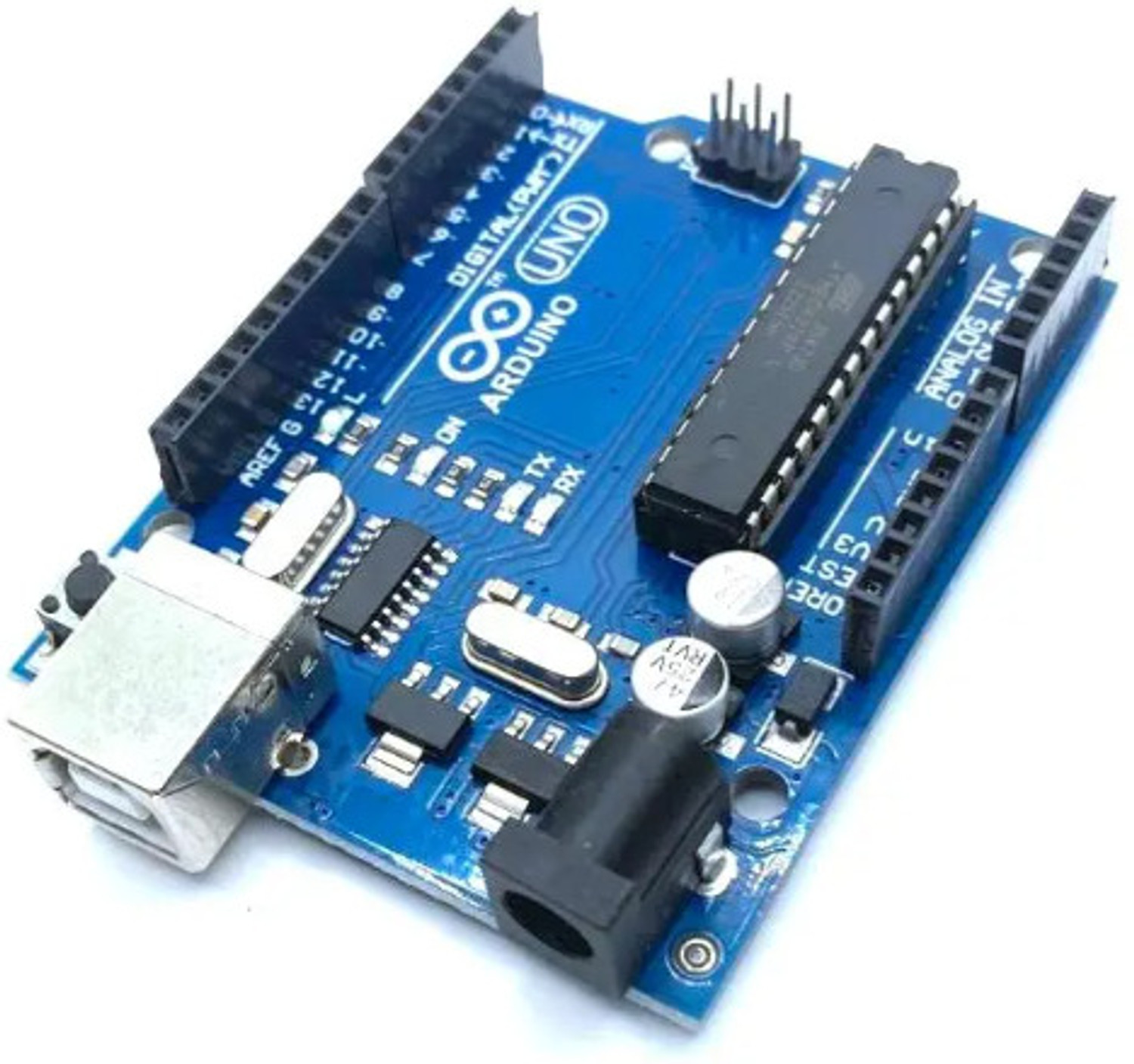 Image of arduino uno Arduino Uno Dip With Upload cable Micro Controller Board Electronic Hobby Kit