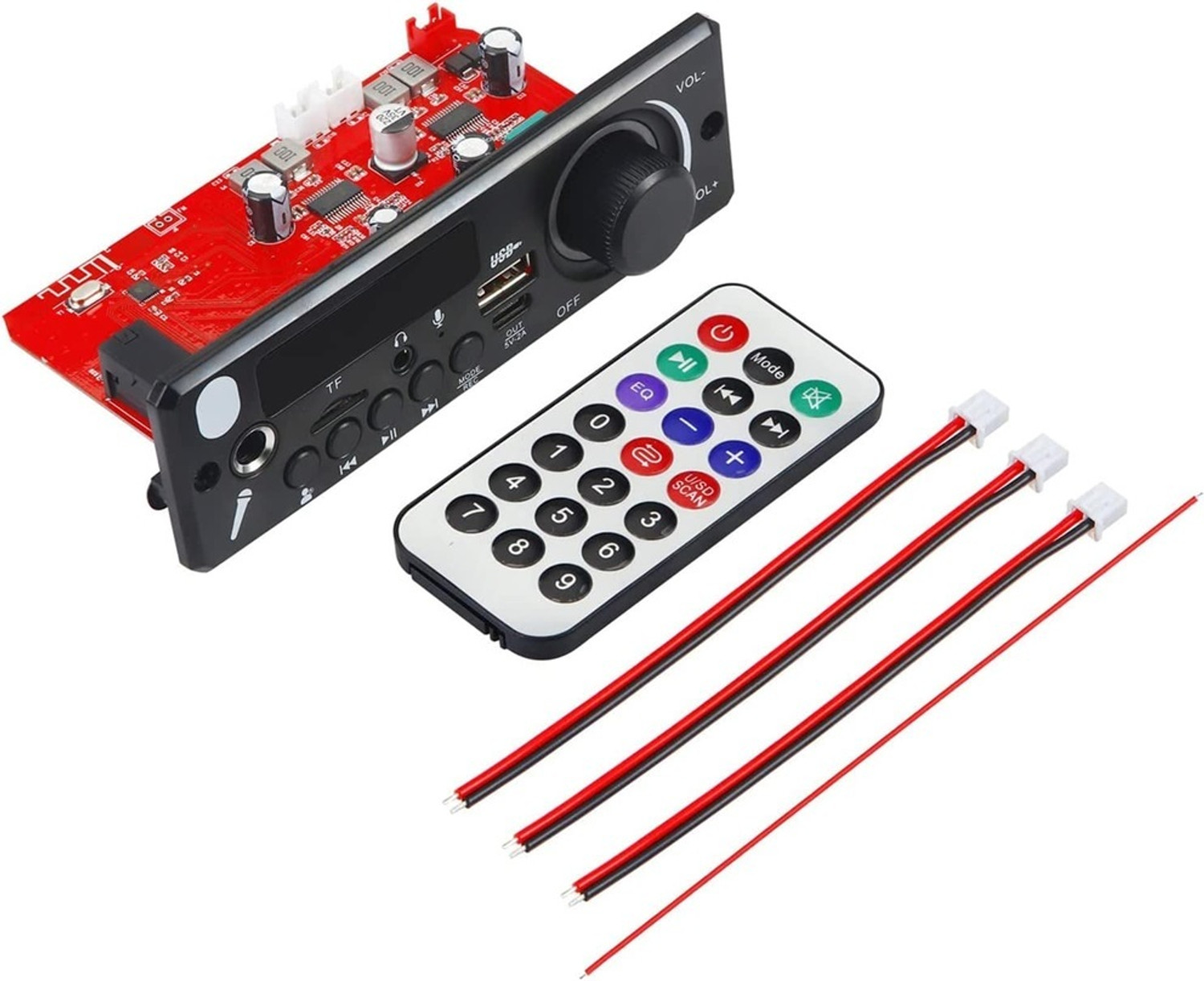 Image of 3REE HIGH QULITY Bluetooth-compatible Car MP3 Board Music Player Speakers Electronic Components Electronic Hobby Kit