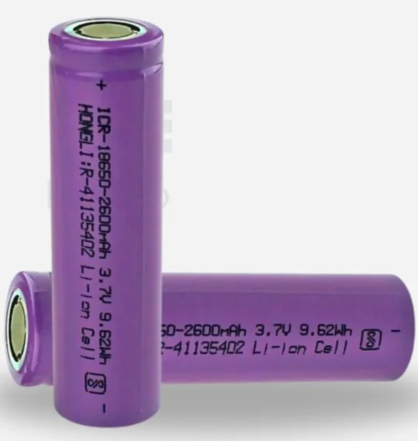 Image of SG Flash 2 PCS 18650 Li-ion Rechargeable 2500mAh Lithium 42 GRAMS EACH Alternative Energy Electronic Hobby Kit