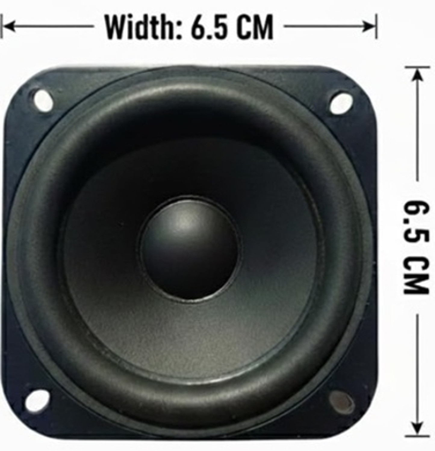Image of 3REE PREMIUM QULITY 2.5 Inch Sound System Speaker Woofer for Better Sound Electronic Components Electronic Hobby Kit