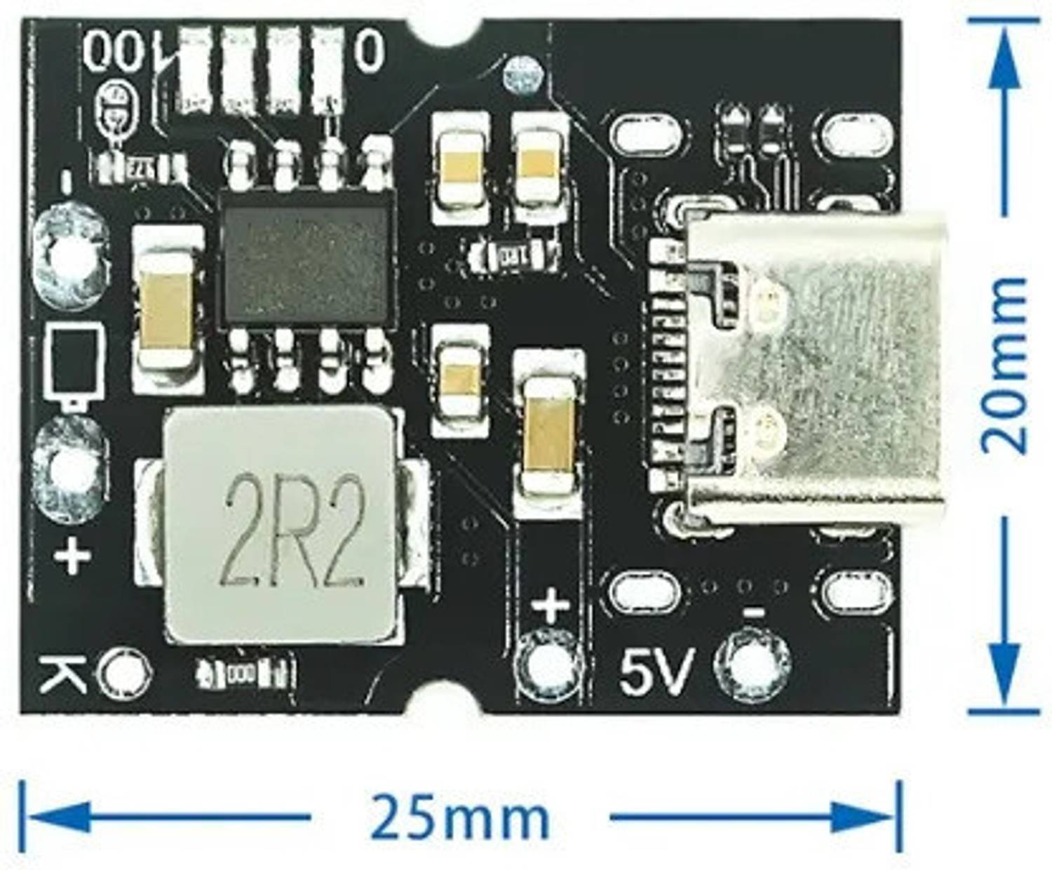 HouseOfCommon Type-C USB 5V 2A Boost Converter - Image 2