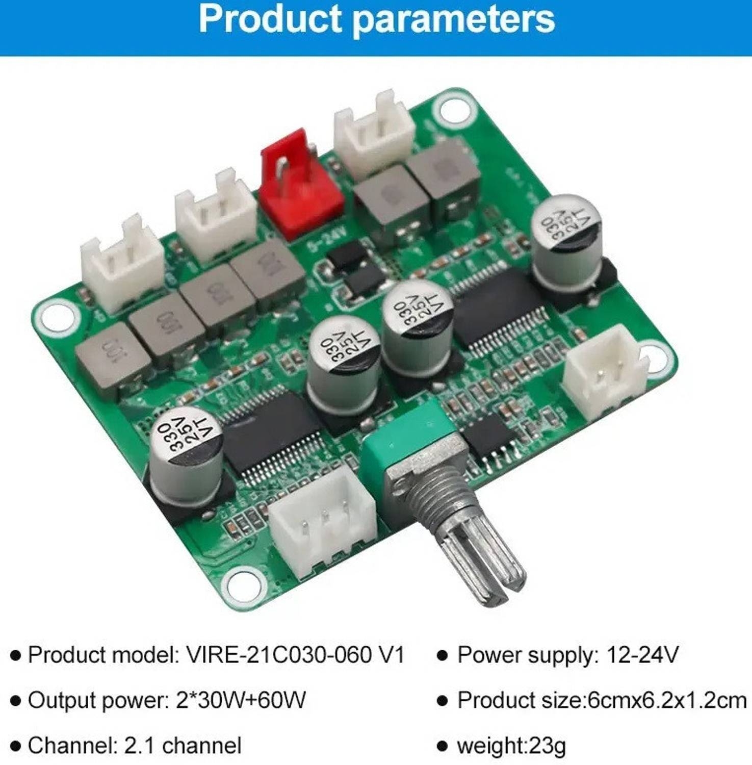 HouseOfCommon 2x50+100W 2.1 Digital Amplifier - Image 2