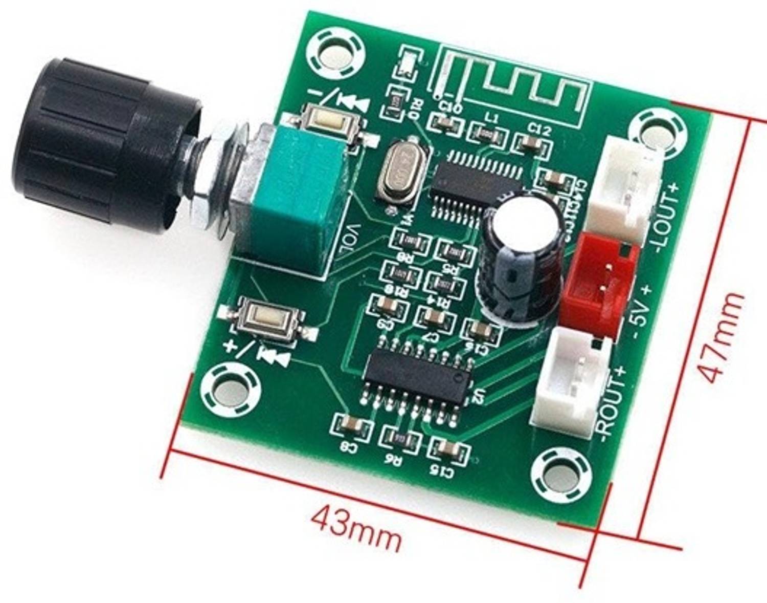 EASTRA A158 Bluetooth 5.0 Power Amplifier Board - Image 2