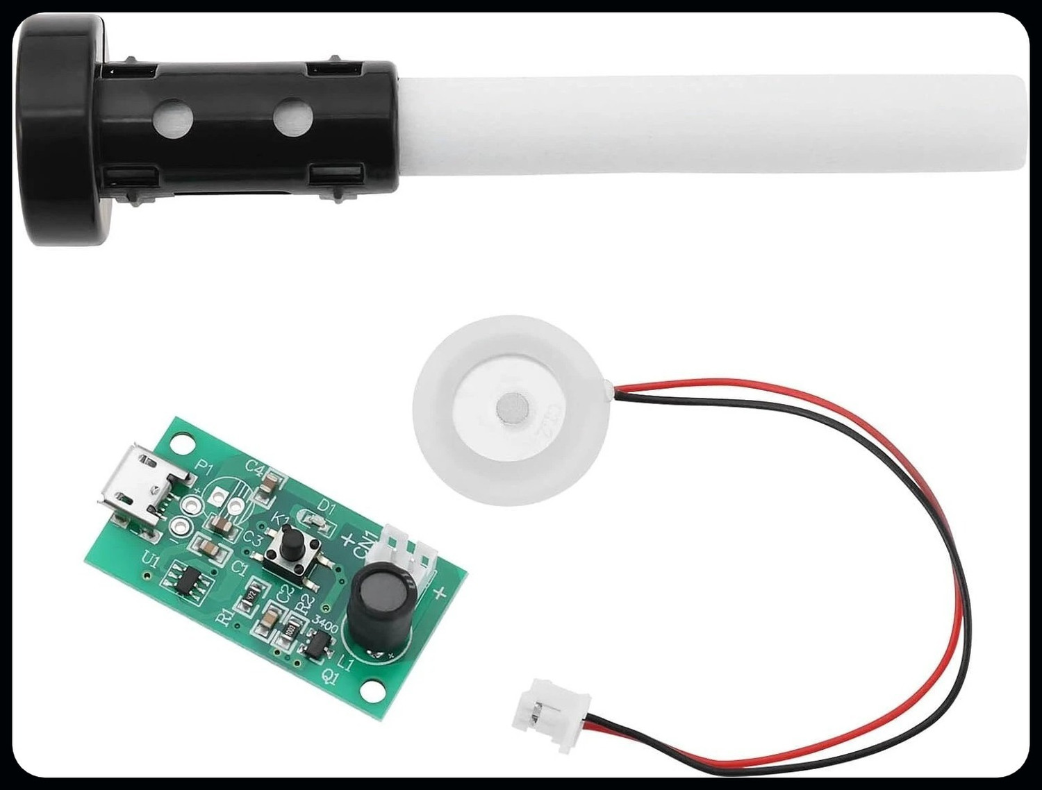 Image of HouseOfCommon USB Humidifieration Atomization Disc 5V Atomization Drive-EHK1316 Electronic Components Electronic Hobby Kit