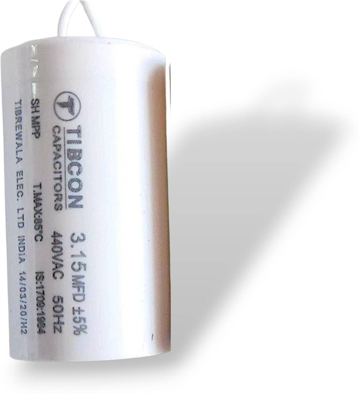 AVISRI (PACK OF 1) TIBCON fan capacitor 3.15 MFD, 440V AC ceiling fan capacitor Electronic Components Electronic Hobby Kit