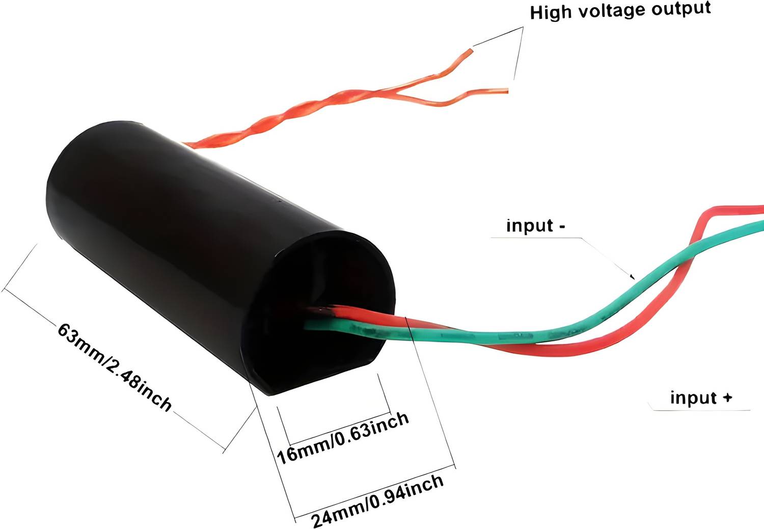 Robo Ocean High Voltage Generator Module 3.3V-6V to 400KV - Image 2