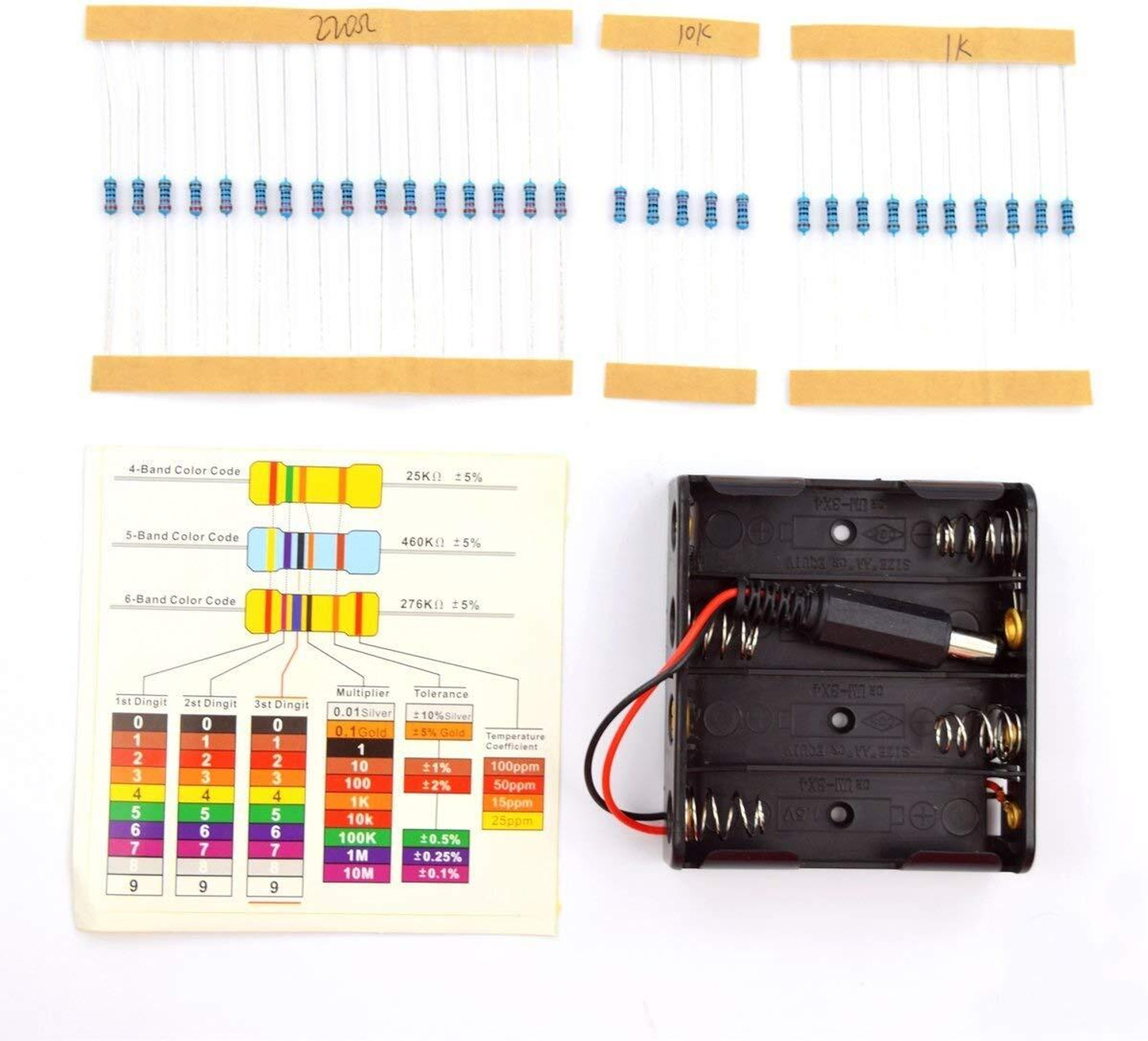 Image of Electrobot RFID Starter Kit for UNO R3, Servo, Joystick, Learning Kit with Guidebook Electronic Components Electronic Hobby Kit