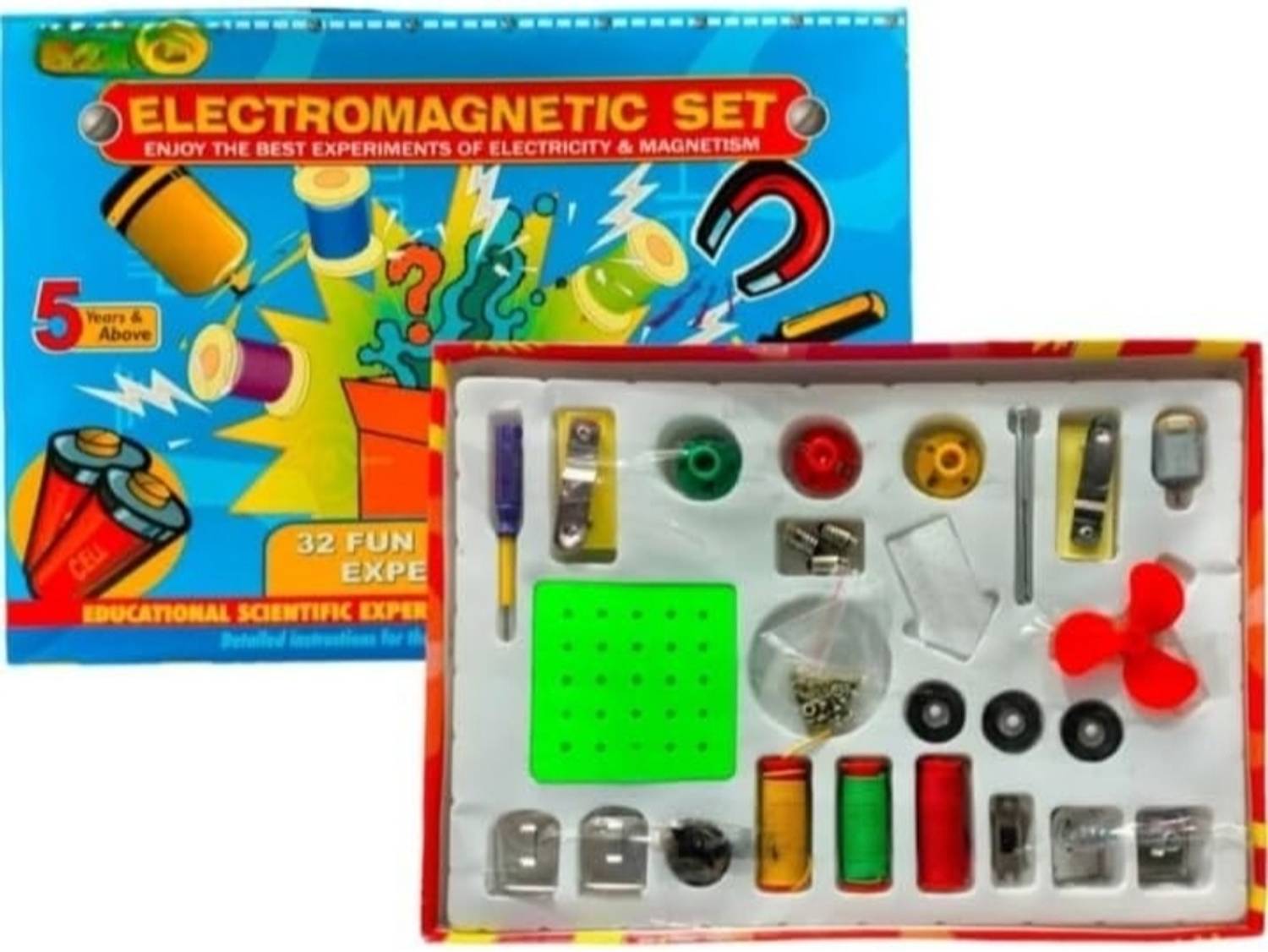 PIXPLAY Electro Magnetic Set Junior Kit for Kids (10+) Electronic