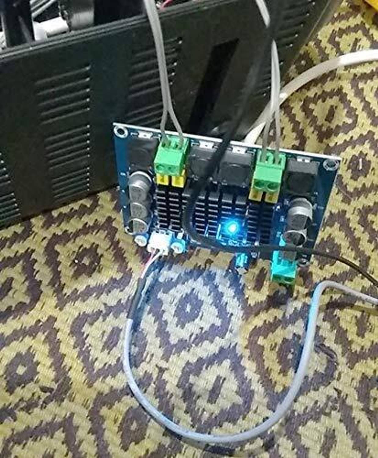 DHRUV-PRO Audio Amplifier TPA3116D2 Dual Channel Board XH-M543, DC12-26V 2x120W DIY Module Electronic Components Electronic Hobby Kit - Image 5