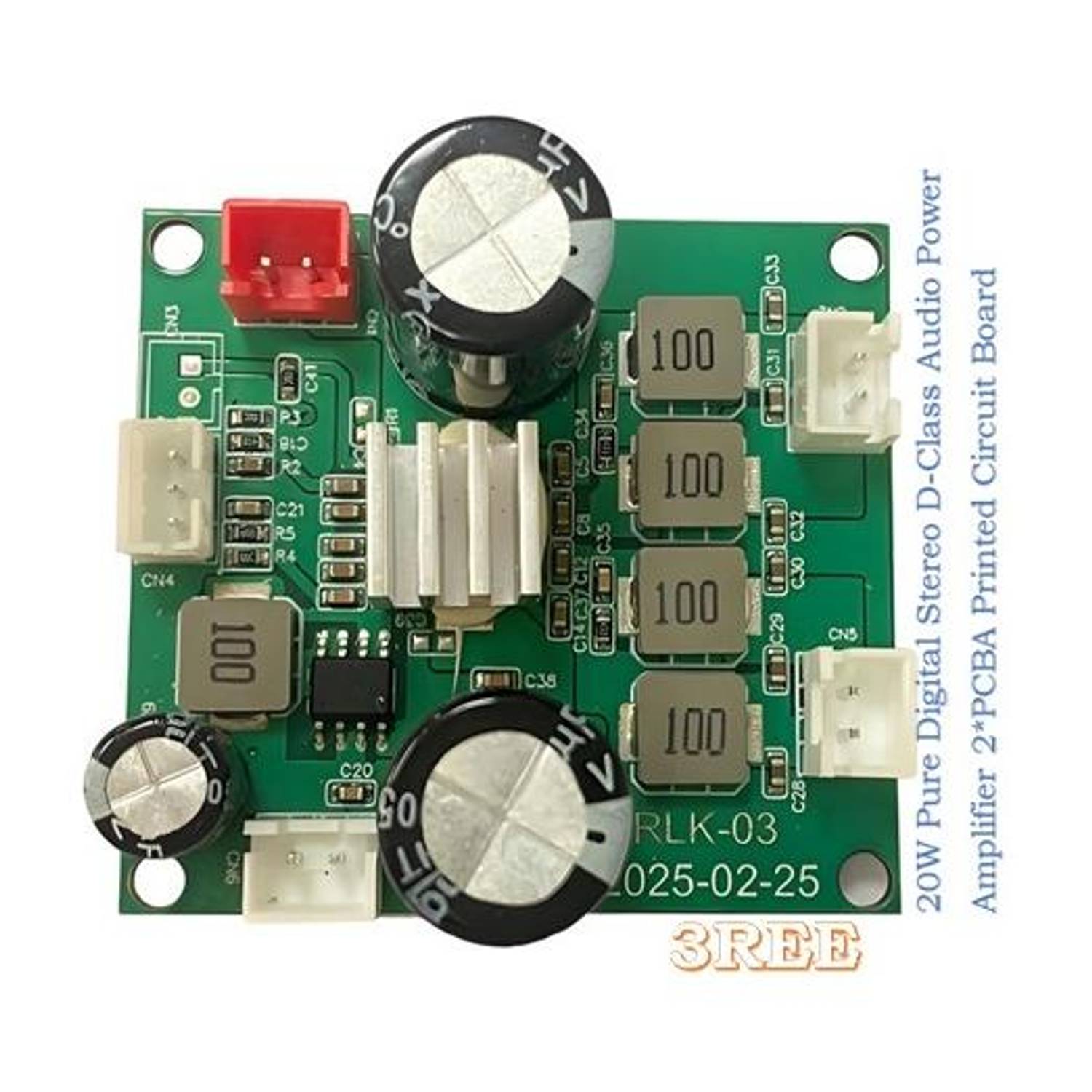 3REE SG FLASH Power 2 * 20W Power Amplifier board Electronic Components Electronic Hobby Kit
