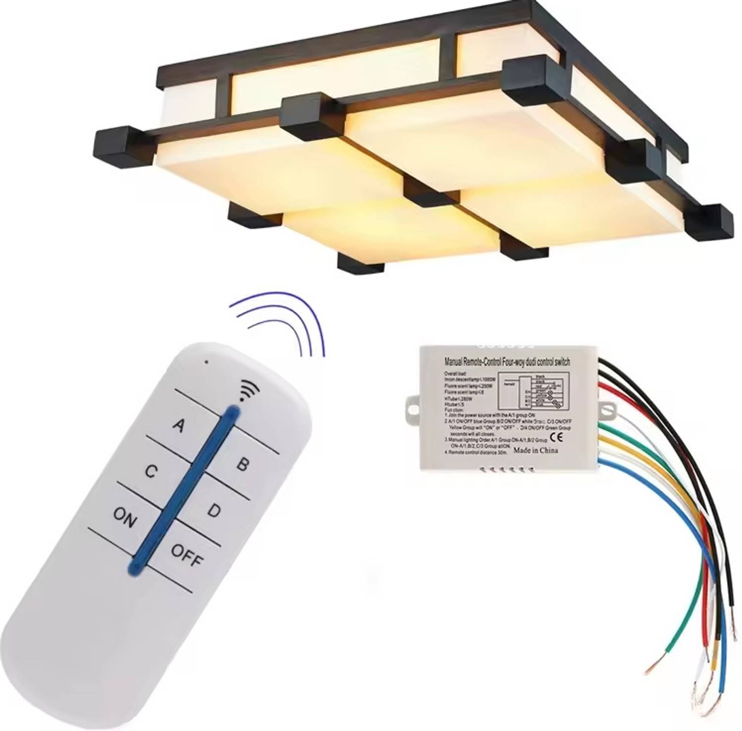 SG Flash Wireless Lamp Remote Control Switch - Image 2