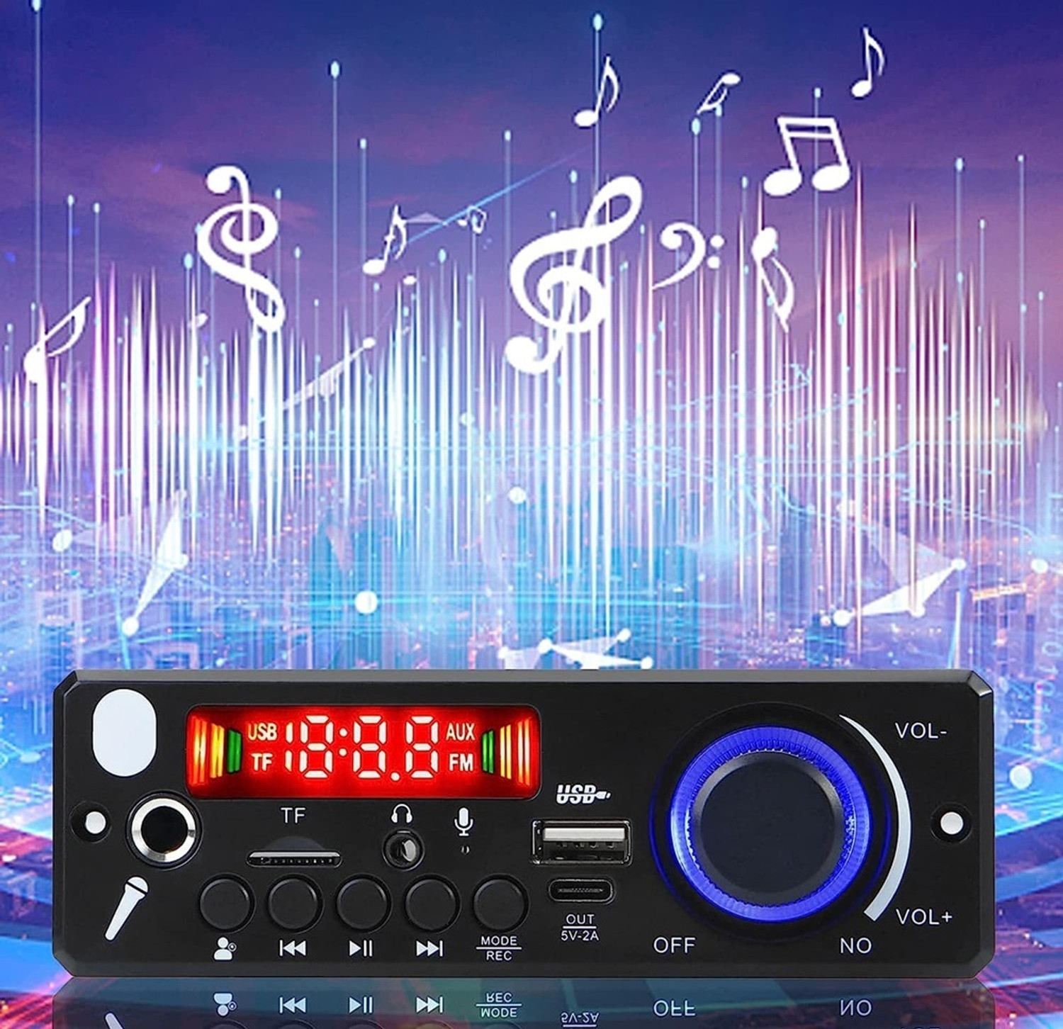 Image of 3REE HIGH QULITY Bluetooth-compatible Car MP3 Board Music Player Speakers Electronic Components Electronic Hobby Kit