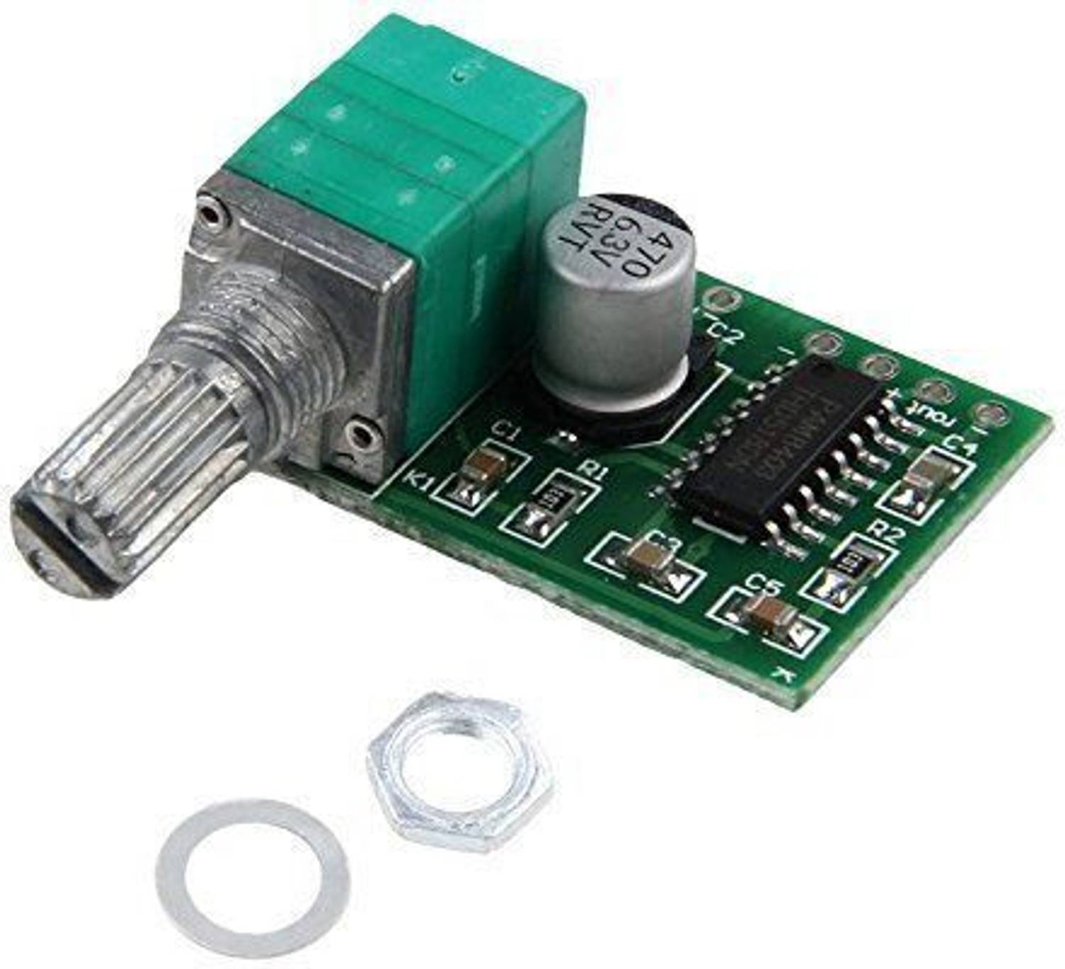 Malati PAM8403 3W+3W Stereo Amplifier Board - Image 1