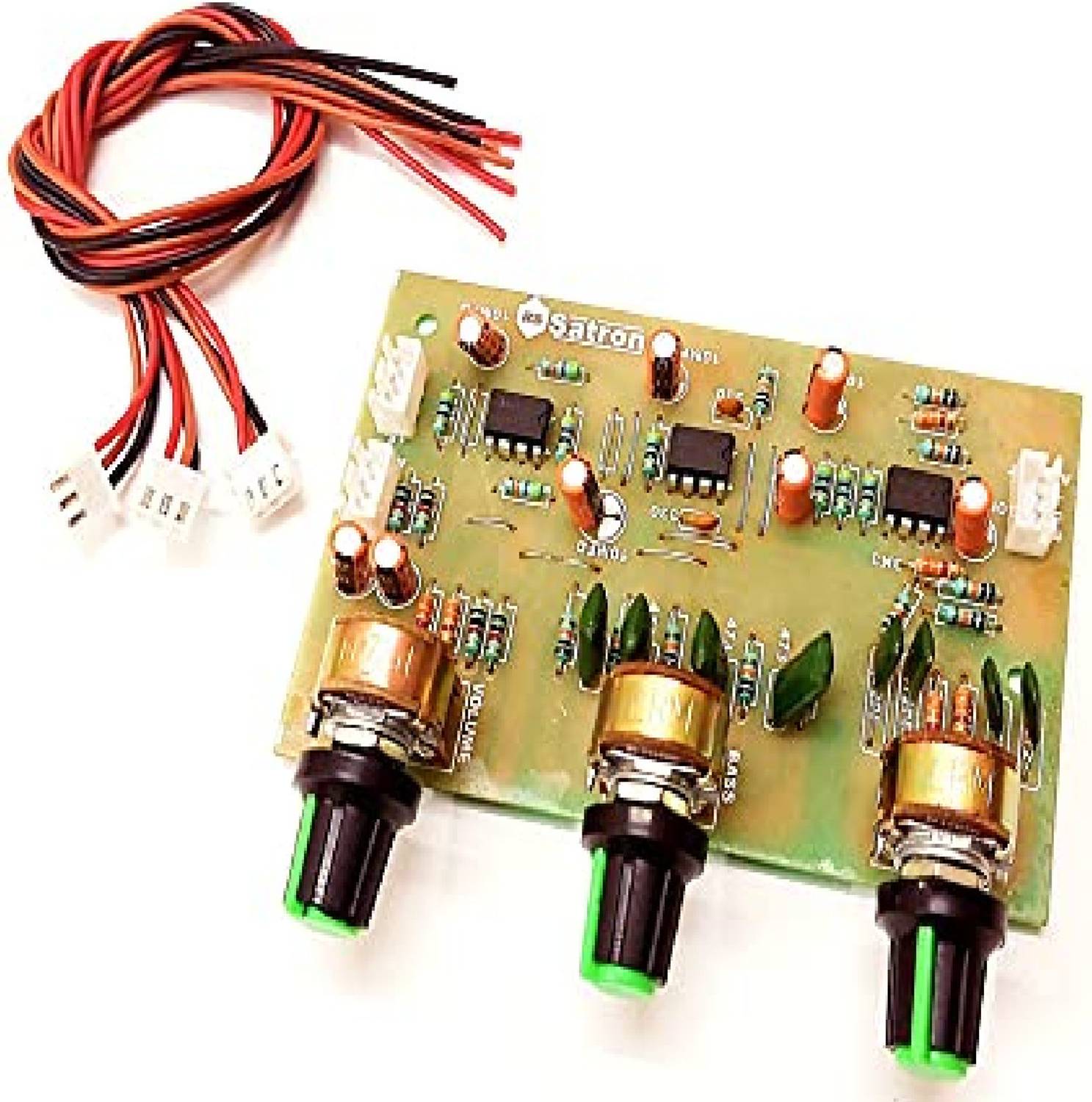 EASTRA BEST 4558 Based Bass Treble Pre-Amplifier Tone Board Audio Electronic Components Electronic Hobby Kit