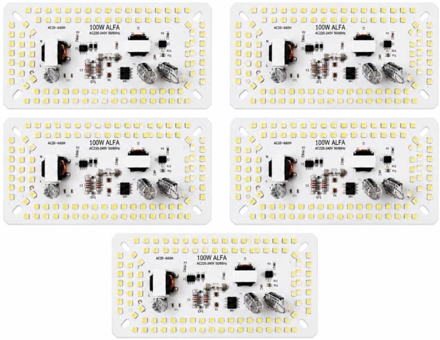 Image of SG Flash HIGH QUALITY 100W ALFA (pack of 5) Electronic Components Electronic Hobby Kit