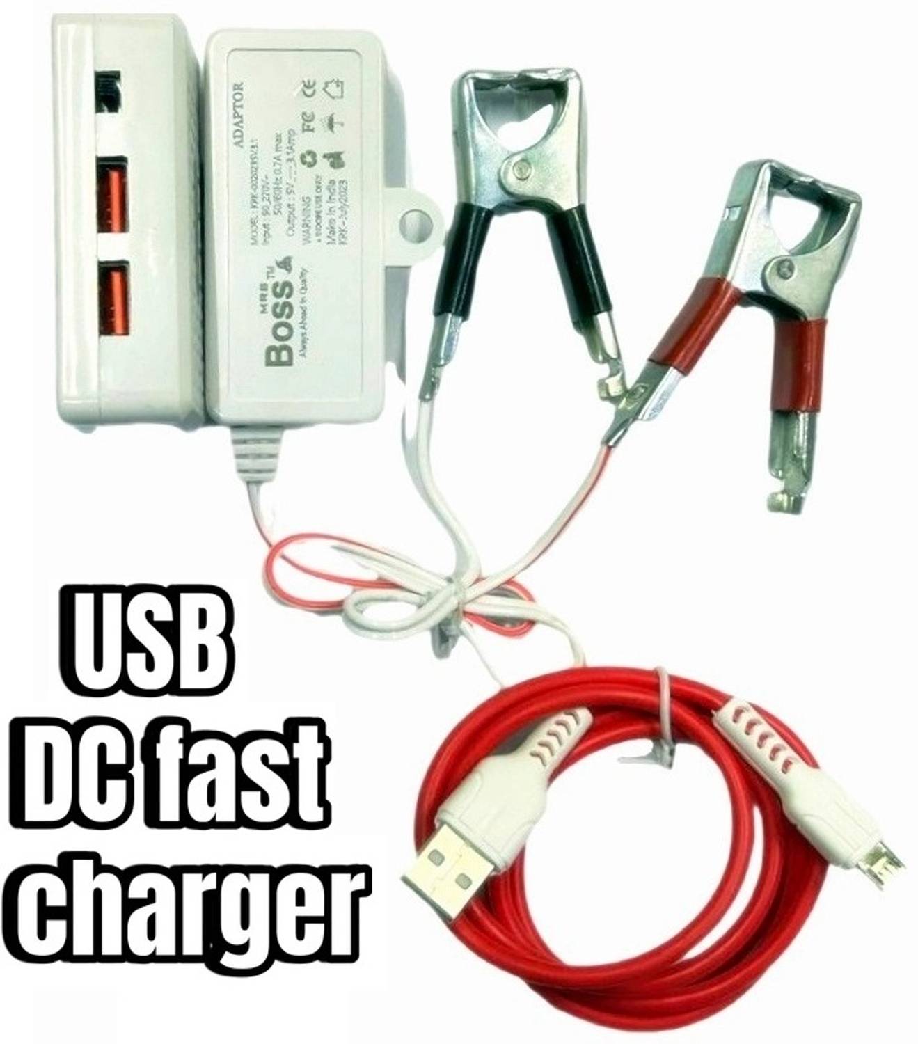 BALRAMA Micro USB Cable 1 m 5 Volt 3.1 Amp USB Mobile Charger 12V DC Smartphones Fast DC Charger Data Cable